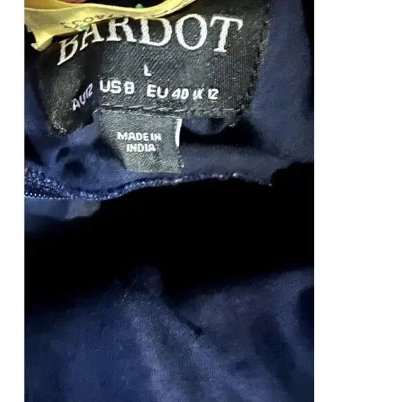 Bardot Sonny Floral Mini Dress Size Large US 8 - Picture 13 of 13